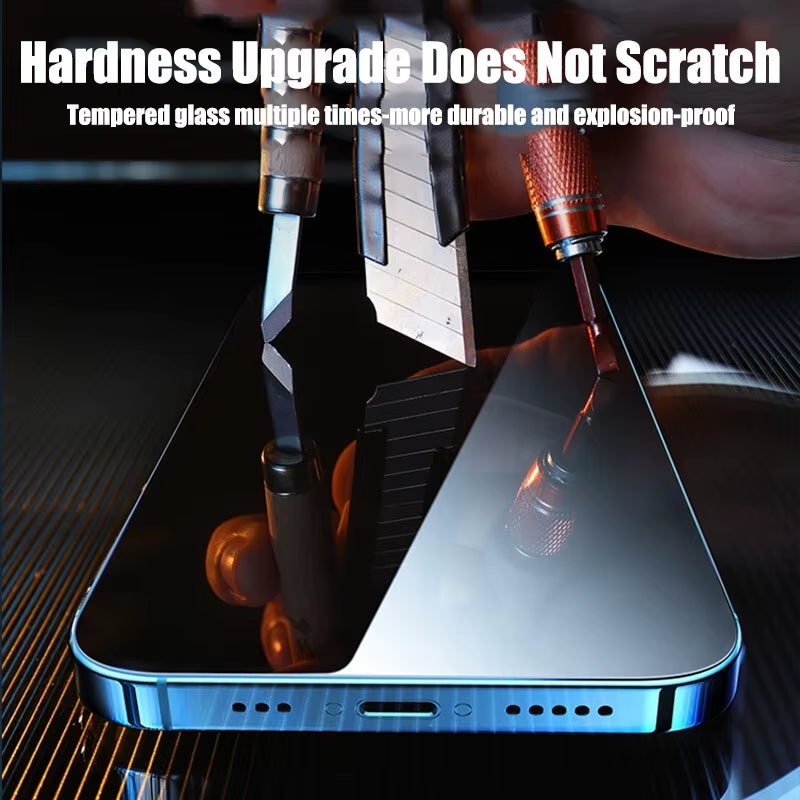 4PCS Tempered Glass for Iphone 11 12 13 14 15 16 17 Pro Max Screen Protector on for Iphone 12 13 Mini 7 8 6 plus SE Glass